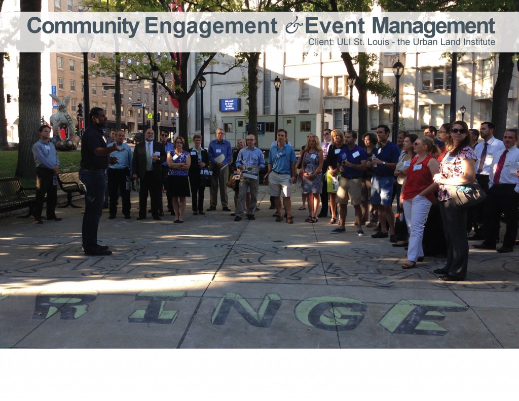 community and member engagement for ULI St. Louis the urban land institute